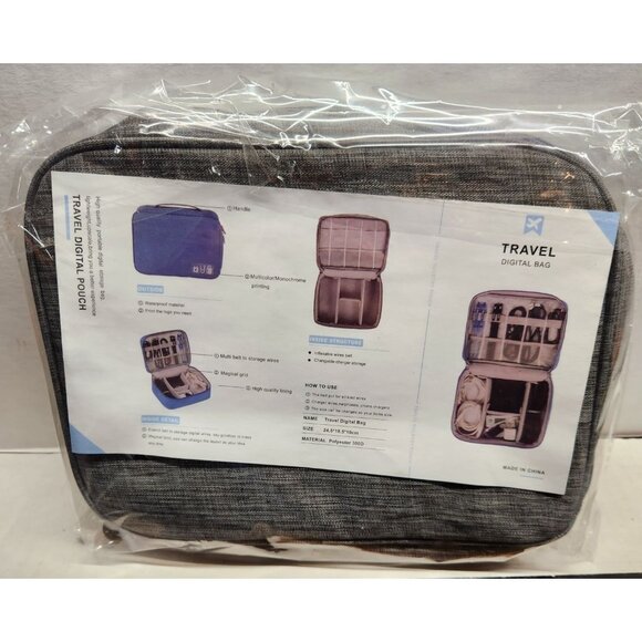 Travel Digital Bag For Electronics & Accessories - NEW - Picture 1 of 2